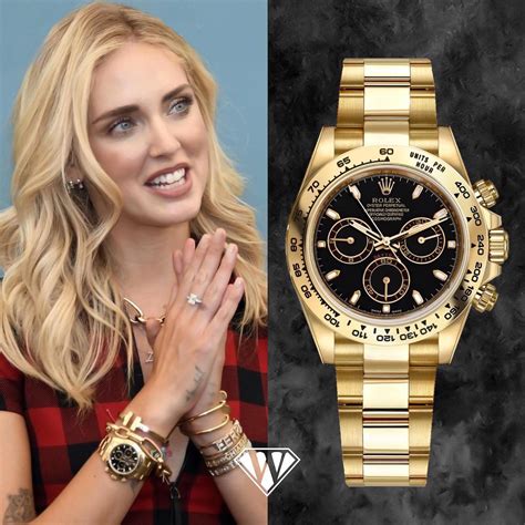 rolex chiara ferragni diamond|rolex women.